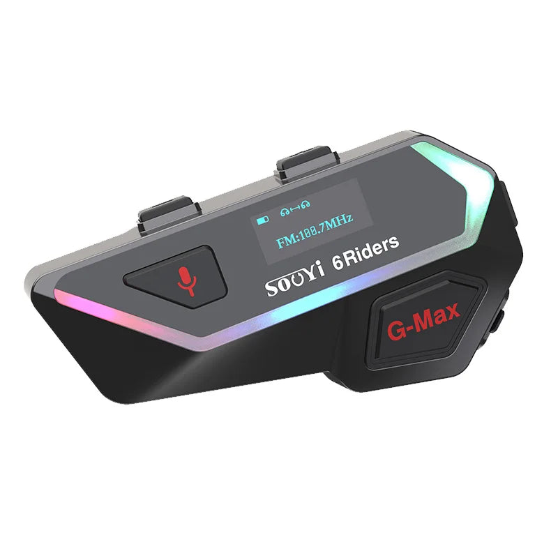 SOOYI G-Max Helmet Bluetooth Intercom