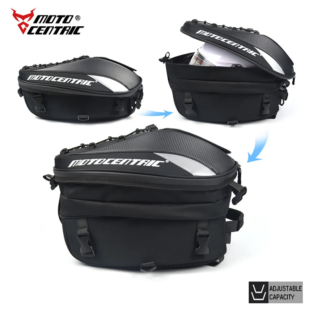 MOTOCENTRIC erweiterbare Motorrad-Hecktasche