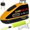 USB-wiederaufladbares Alarm-Scheibenschloss-Set