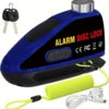 USB-wiederaufladbares Alarm-Scheibenschloss-Set