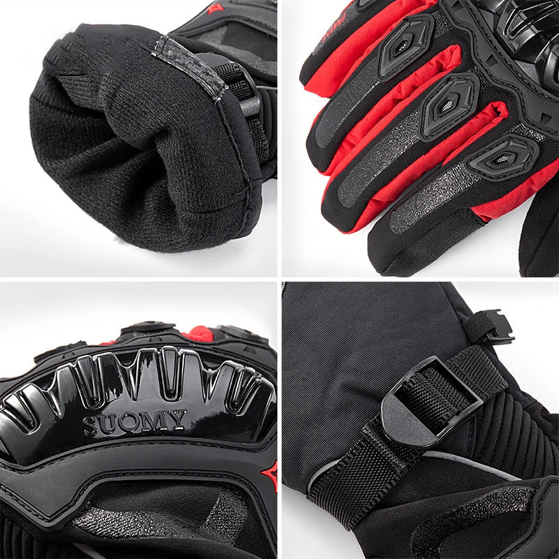 Suomy wasserdichte Winter-Motorradhandschuhe