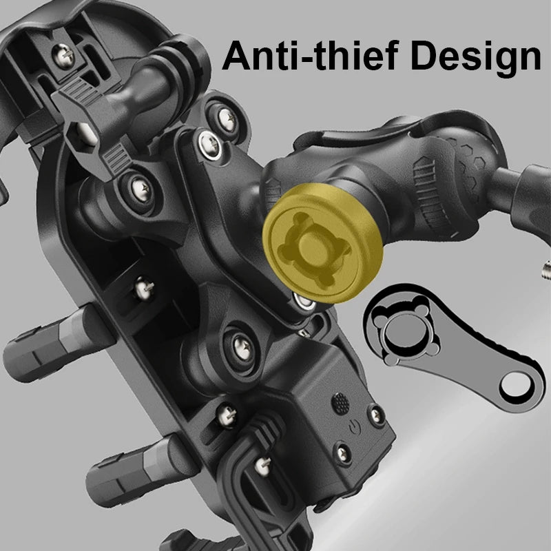 Universal Shockproof Motorcycle Phone Mount / Holder