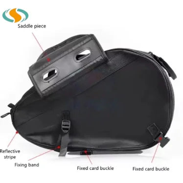 Universal EVA Hard Shell Motorcycle Side Saddlebags