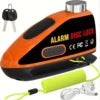 USB-wiederaufladbares Alarm-Scheibenschloss-Set